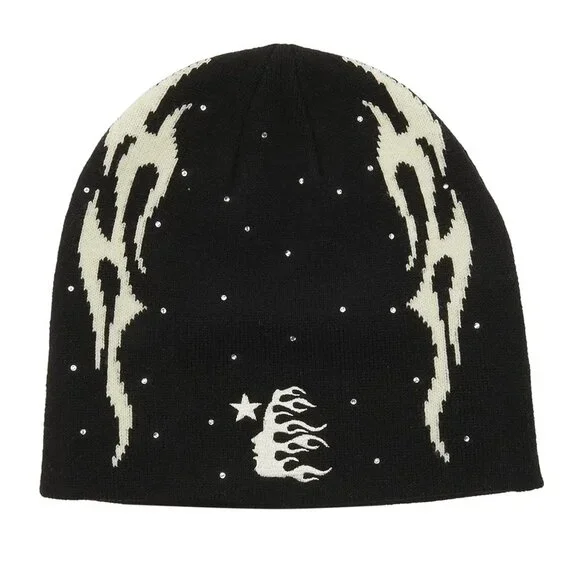 Hellstar | Accessories | Hellstar Flame Beanie Black | Poshmark display picture 1